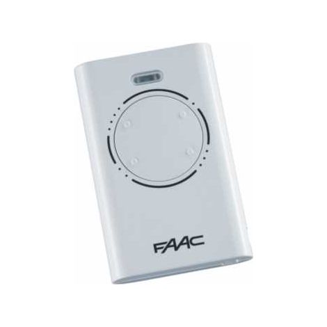 Faac telecomando quattro canali xt4 433 slh lr colore bianco 787008
