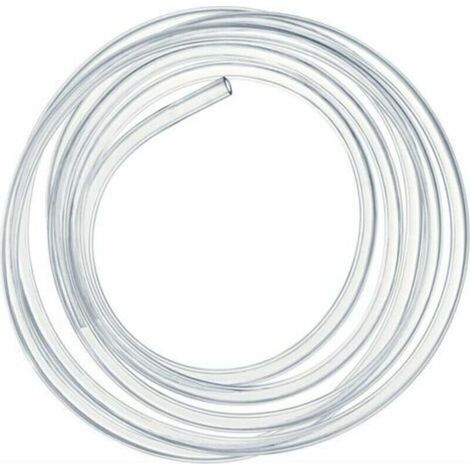 Tuyau souple transparent 2m – PVC flexible pour eau potable, essence, huile – Diamètre intérieur 16mm, extérieur 20mm (1/5)