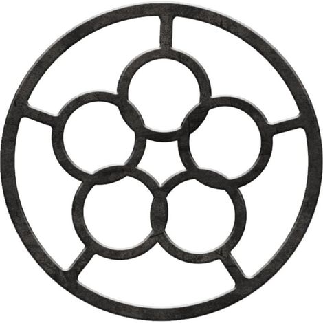 Support de wok en fonte, adaptateur universel pour cuisinière à gaz, avec8Un convertisseur avec un emplacement fixe