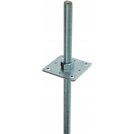 Base per palo con ancoraggio regolabile in altezza M24500 110110 - LBS PK24110