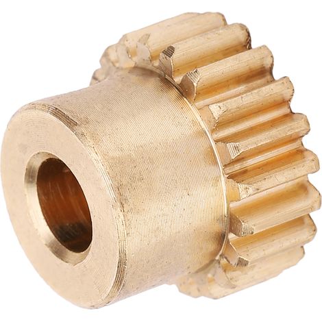 Engrenage en laiton 20 dents, module 0.8, pour robots industriels et automates (1/5)