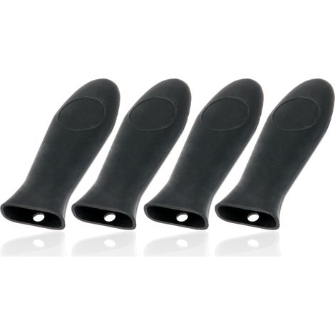 BBQ-Toro Asa de silicona para sartenes (4 piezas)  resistente al calor  tapa de asa