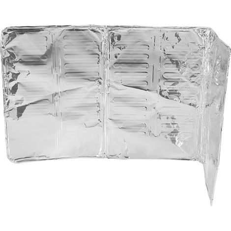 Écran Anti-Éclaboussures d'Huile pour Poêle et Cuisinière à Gaz, Pare-Éclats de Cuisine Pliable, Aluminium, 39 x 84 cm