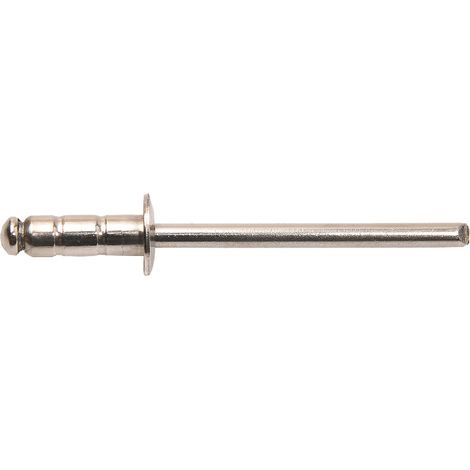 Rivet GOMULTI MINOX tête ronde standard 4x10mm boite de 500 - DEGOMETAL - 142140101