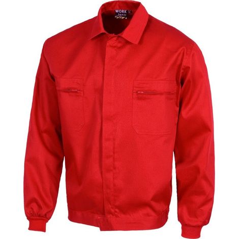 Cazadora básica con cierre de cremallera de nylon oculta WORKTEAM B1102 (1/3)
