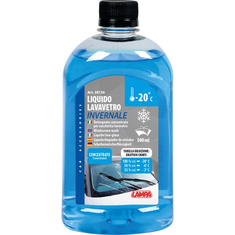 Liquido lavavetro invernale (-20°C) - 500 ml