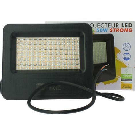 Faretto LED per esterni STRONG 50W IP65 4500 lumen Température de Couleur: 6000K bianco freddo