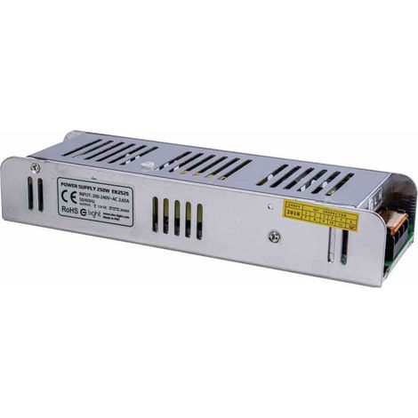 Alimentation LED 12V 250W 20,8A IP20 Eko-Light EKZAS525 (1/5)