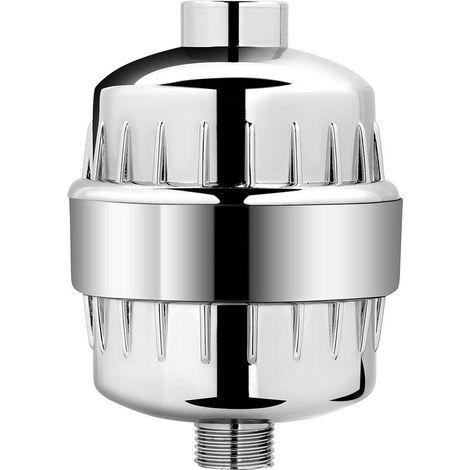Filtre de douche, filtre à eau de douche élimine le chlore, eau douce filtrée avec de la vitamine C (1/5)