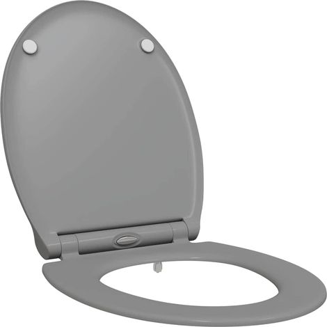 Toilette à relâchement rapide adaptée pour le siège Gris CFW51961 (1/5)