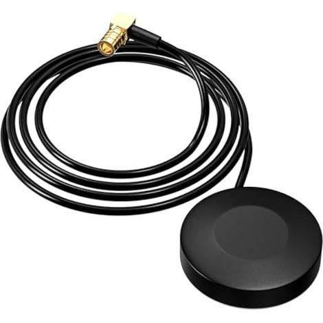 Adaptateur d'antenne DAB SMB pour autoradio amplifié à montage sur vitre avec prise SMB, compatible avec les autoradios numériques Pioneer, Clarion, Kenwood, Alpine et JVC. (1/5)