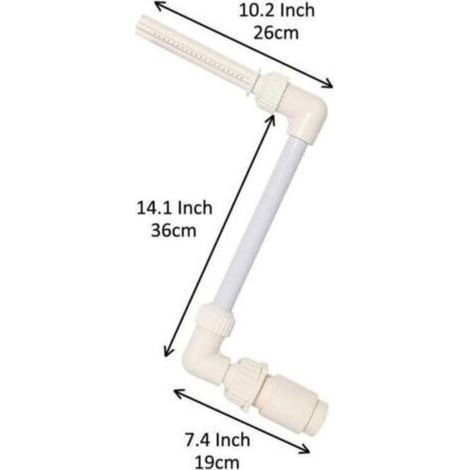 pair Fontaine à jet d'eau pour piscine, fontaine cascade, pompes pour fontaine cascade, durable, réglable, pour bassins de jardin, cascade de piscine, bassin d'eau, décoration (1/3)