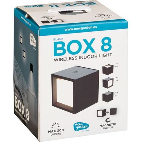 New Garden BOX 8 BATTERY schwarz