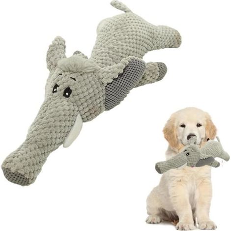 Jouet pour Chien - Peluche pour Chien - Jouet Peluche pour Chiens - Chiffon en Coton et Papier Froissé (1/4)