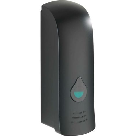 Distributeur de savon noir 280 ml – Plastique haute qualité – Pompe pratique pour gel antibactérien – Design moderne