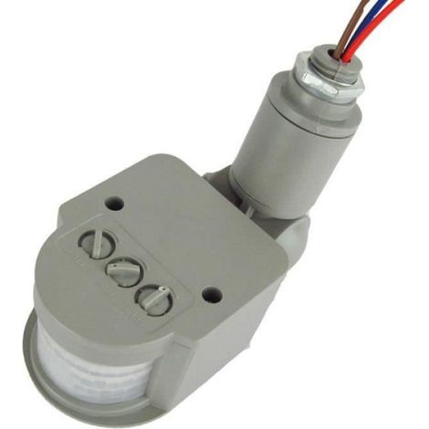 Détecteur de mouvement - Infrarouge - 220V - Minuterie murale LED - Filaire - En applique