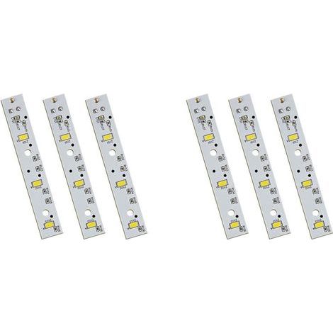 6x Panneau Lumineux LED WR55X26671 PS11767930 AP6035586 pour Remplacement de Réfrigérateur GE 4468532 EAP11767930 LED3344588 (1/4)