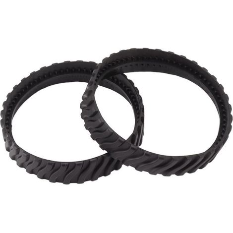 Lot de 2 Chenilles pour Nettoyeur de Piscine de Rechange pour Nettoyeur de Piscine Piste en Caoutchouc Piste de Pneu pour Zodiac MX8 MX6 Robots Aspirateurs de Piscine Pièces de (1/5)