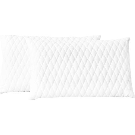 vidaXL Almohadas 2 unidades de espuma viscoelástica 60x40x14 cm (1/2)