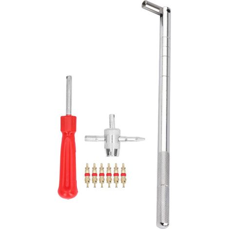 Kit d\'outils extracteur de valve de pneu pour voiture, moto (1/5)