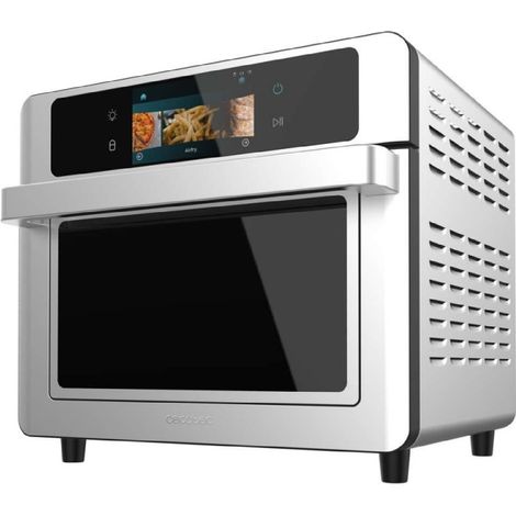 Cecotec Horno Freidora de Aire Caliente 30L Bake&Fry 3000 Touch Steel Connected. 1700W (1/2)