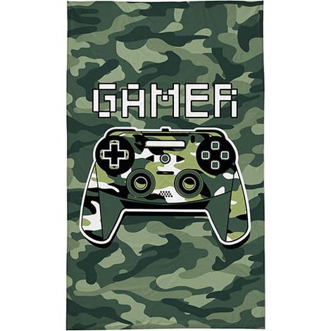 Serviette pour enfants pour la maternelle, motif camouflage (1/2)