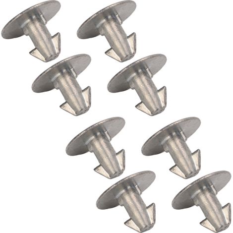 Lot de 8 goupilles de fixation de cache-moteur de radiateur 90674 TY2 A01, boulon inférieur de protection anti-éclaboussures pour Honda Civic CR-V Accord (1/5)