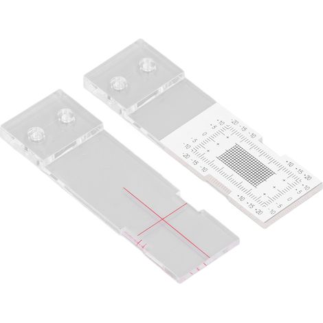Moniteur de fissures intégré à l'acide acrylique avec rainures de limitation (1/5)