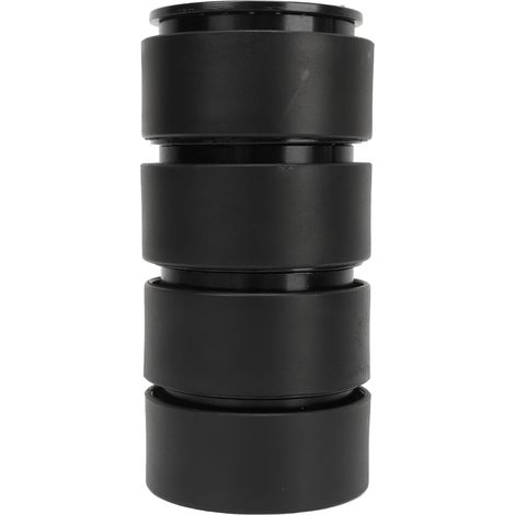 Lot de 4 jantes universelles en alliage d'aluminium 1,9 pouce pour crawler RC SCX10 et SCX10 II (noires). (1/5)