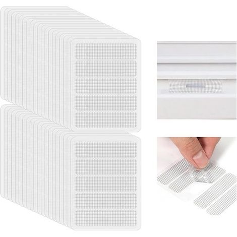 Fliegengitter Reparaturset Insektenschutz Fenstergitter Selbstklebende Fliegengitterreparatur Fensterflicken zur Reparatur von Moskitonetzen 200e (1/5)