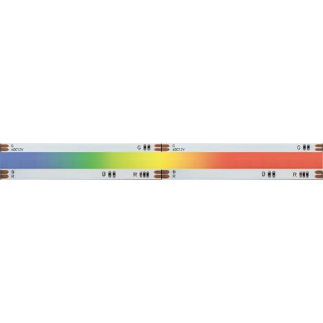 Striscia led COB IP20 5m RGB 12V 15W/MT (1/4)
