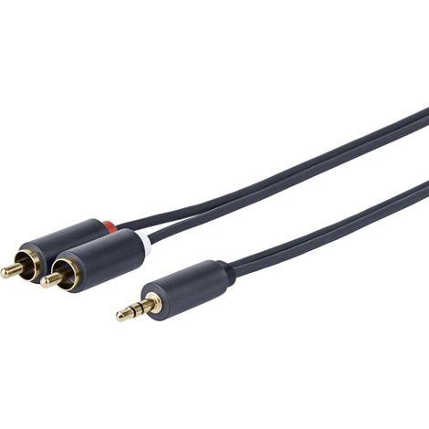 Vivolink - Promjrca7 7m 3.5mm 2 x rca nero cavo audio - cavi audio (3.5mm, maschio, 2 x rca, maschio, destra, destra)