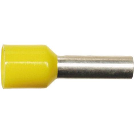 100 tetes de cable 6mm2 Jaune
