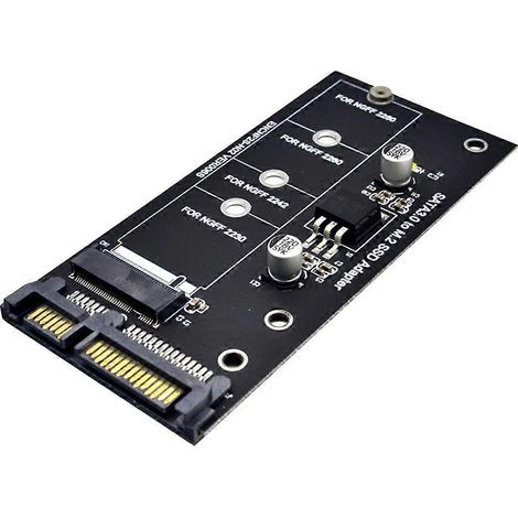 Adaptateur Aubess M.2 SATA vers SATA3, carte adaptateur NGFF, SSD neuf (1/4)