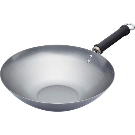Kitchen Craft KCOR5 - Wok, colore argento (1/4)