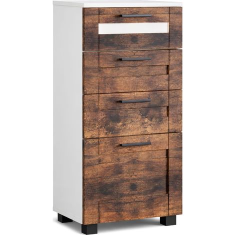 Gabinete de baño Midischrank Nilari 76x38x28 76x38x28 - VCM
