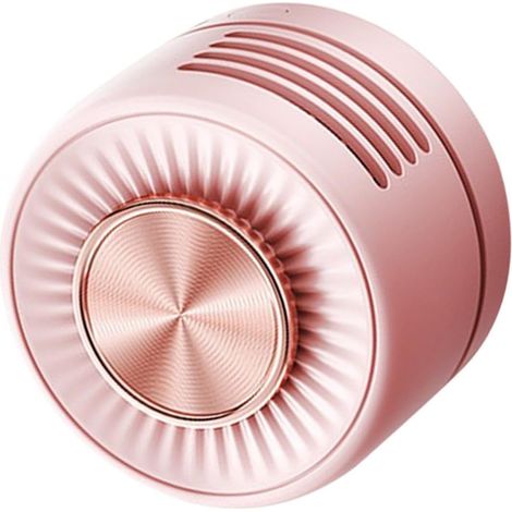 Ventilateur clip portable rechargeable 360°, 3 vitesses, ventilateur personnel voyage,Rose (1/5)