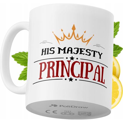 Lustige Tasse für Schulleiter – Kaffee- oder Teetasse mit witzigem Textdesign – ideal für Geburtstage, Namenstage, Feiertage und besondere Anlässe. Hochwertige Tasse für Zuhause, Büro und Arbeit. Farb (1/5)