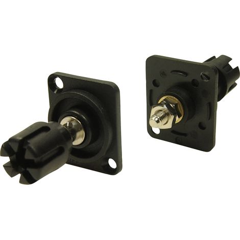 Cliff CP303010 Fiche haut-parleur noir, noir 1 pc(s) Q705452