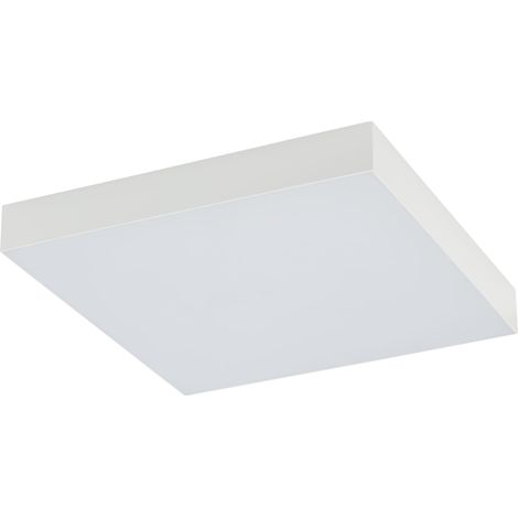 Plafonnier LED carré blanc 50W 5000lm Nowodvorski LID (1/2)