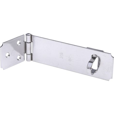 Moraillon et Crochet RS PRO en Acier inoxydable, Dimensions 114 x 36mm ( Prix pour 1 ) (1/4)