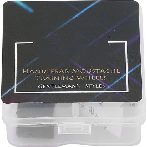 Moustache guide portable, gabarit de mise en forme pour roue d'entraînement de moustache à la poignée, outil de coiffage. (1/5)