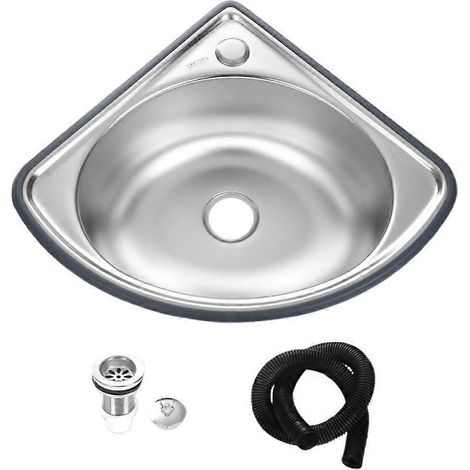 Évier de cuisine pour camping-car, évier d'angle à cuve unique, outil de dessin, carré, camping-car (1/5)