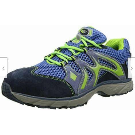 SCARPE ANTINFORTUNISTICHE LAVORO BASSE SCARPA COFRA NEW DOGVILLE BLUE S1P SRC 39