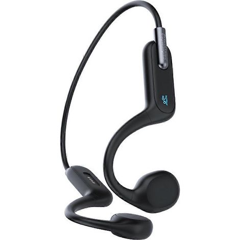 Die kabellosen Bluetooth-Kopfhörer X6 mit Knochenleitung sind nach IPX8 wasserdicht und eignen sich ideal zum Schwimmen, Laufen und Baden. Sie werden um den Hals getragen. (1/5)