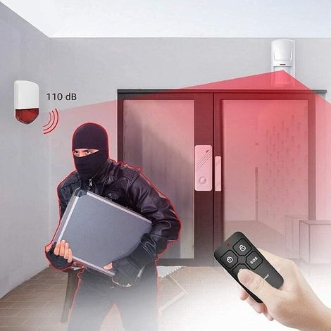 Security Alarm System 110dB (1/2)