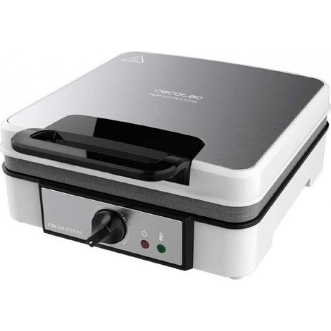Cecotec Piastra per waffle Fun Gofrestone 4Inox