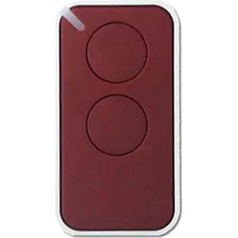 For NICE Universal Garage Remote Control 433.92MHz 2-Channel Rolling Code Reddish Brown (1/5)