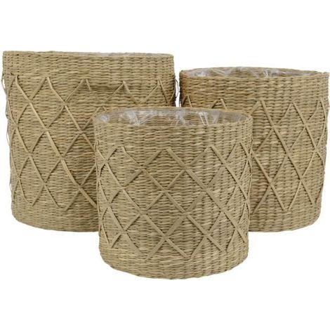 Cesta in giunco Media