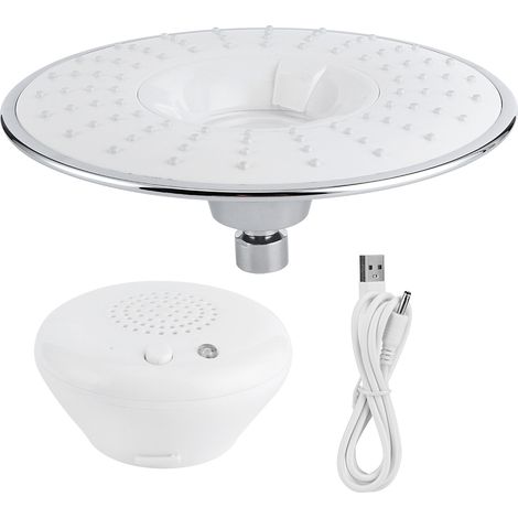 Douche de plafond musicale G1/2 avec Bluetooth, pommeau de douche design pour salle de bain, accessoire domestique (1/5)